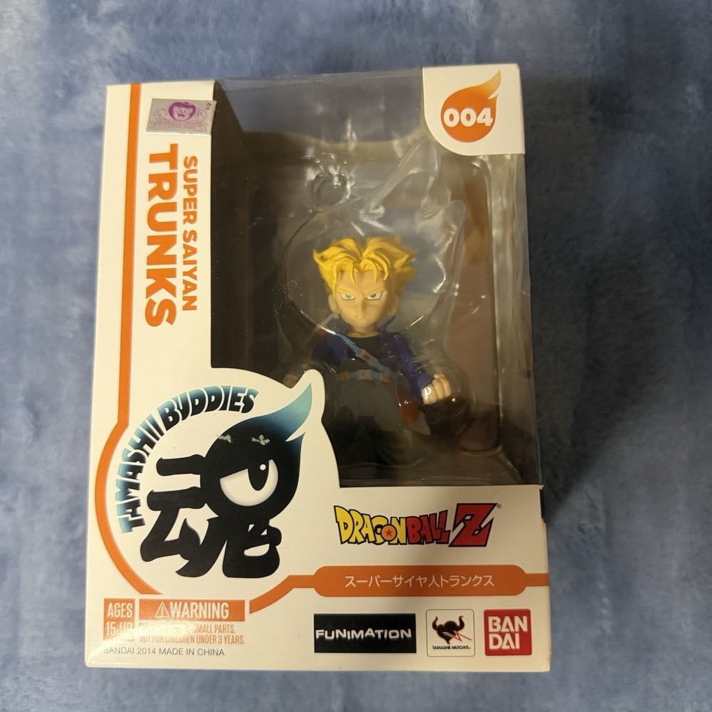 Tamashii Buddies Dragonball‎ Z Super Saiyan Trunks 004 Vinyl NEW Sealed
